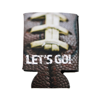 Coozie H Logo Football Can