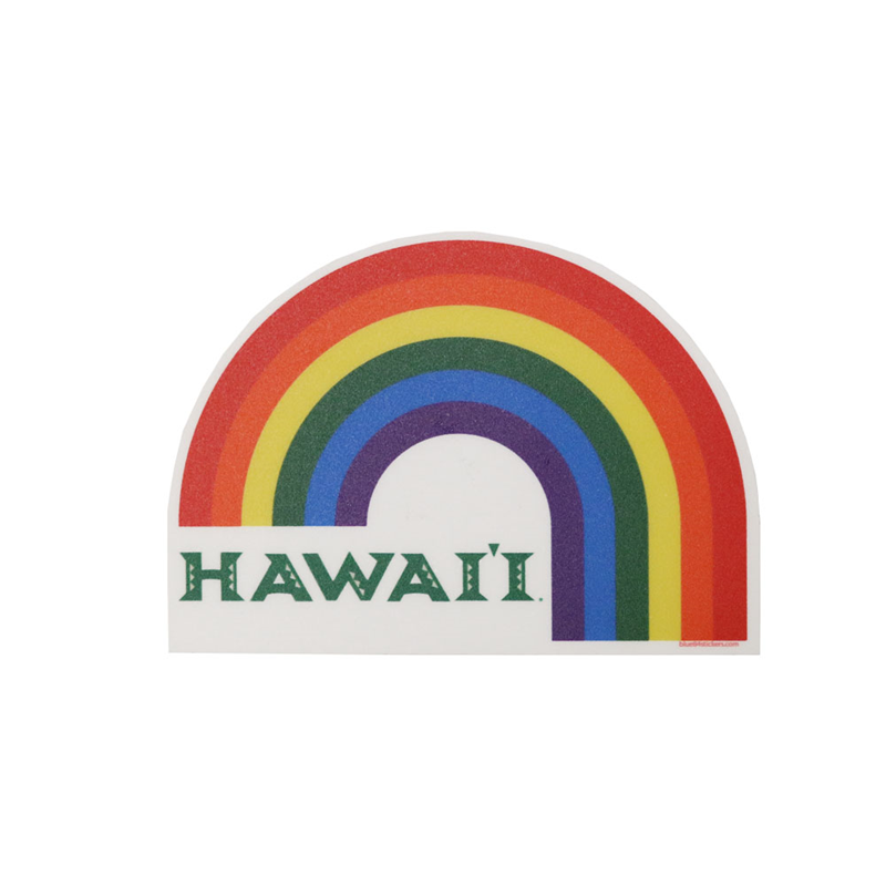Blue84 Sticker - Kapa Hawai'i Rainbow (SKU 1482208726)