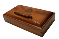 Handcrafted Koa Wood UH Seal Box