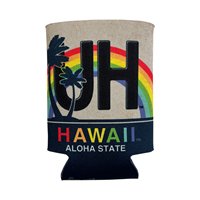 Koozie WinCraft License Plate Rainbow Cooler 12oz