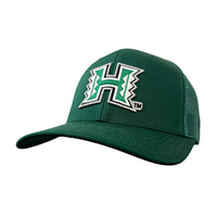 H Logo Big H Trucker Mesh Hat - Green