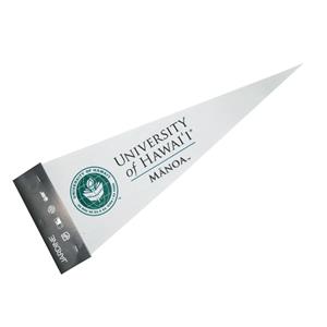 Pennant UH Manoa Seal 9"x24"