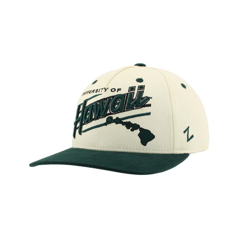 Zephyr Upshot Hawai'i Islands Adjustable Snapback Hat | University