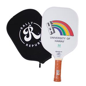Rally Republic Pickleball UH Rainbow Paddle with Cover