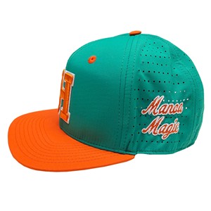 Manoa Magic Vintage H Orange Bill Hat
