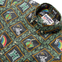 Reyn Spooner Retro Block Spooner Kloth Aloha Shirt (Classic Fit)