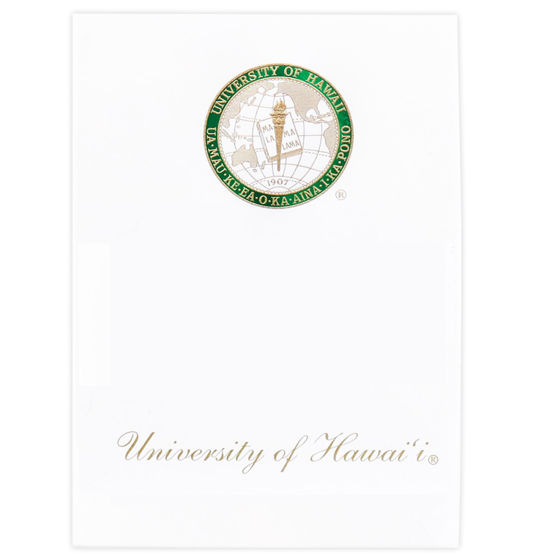 Official Uh Personalized Graduation Announcement University Of Hawai I Manoa Bookstore