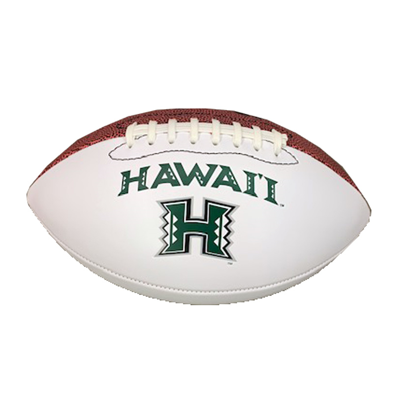 H Hawai'i Baden Autograph Football (SKU 1219534323)