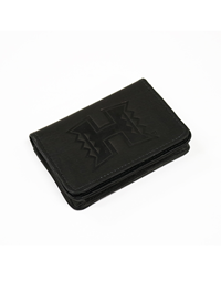 Leather Business Card Holder H Logo