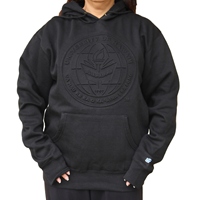 Blue84 Hamden UH Seal Logo Embossed Hoodie