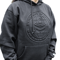 Blue84 Hamden UH Seal Logo Embossed Hoodie