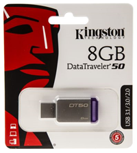 Kingston DT50 8GB Flash Drive