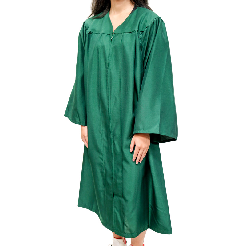 Green Bachelor Gown