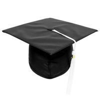 Black Grad Cap