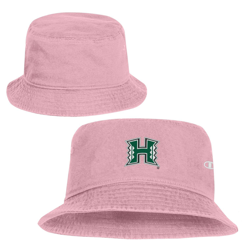 Champion H Logo Washed Twill Bucket Hat | University of Hawai'i Manoa  Bookstore