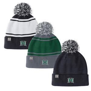 Under Armour Ribbed Cuff H Pom Beanie