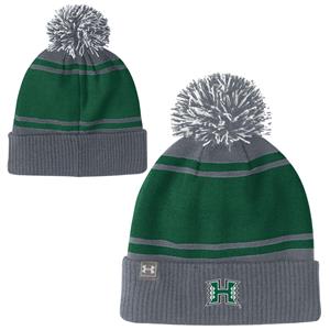 Under Armour Ribbed Cuff H Pom Beanie