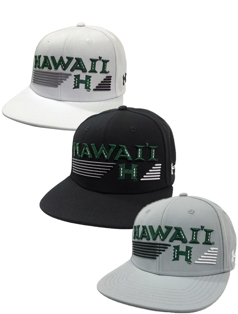 Under Armour Hawai'i Lines Flatbill Hat (SKU 117346667)