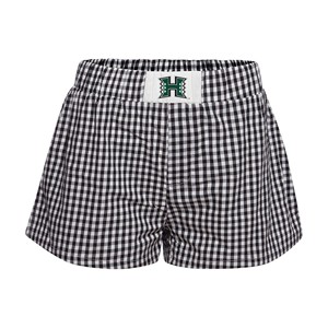 Women's Hype and Vice Gameday Gingham Print Shorts