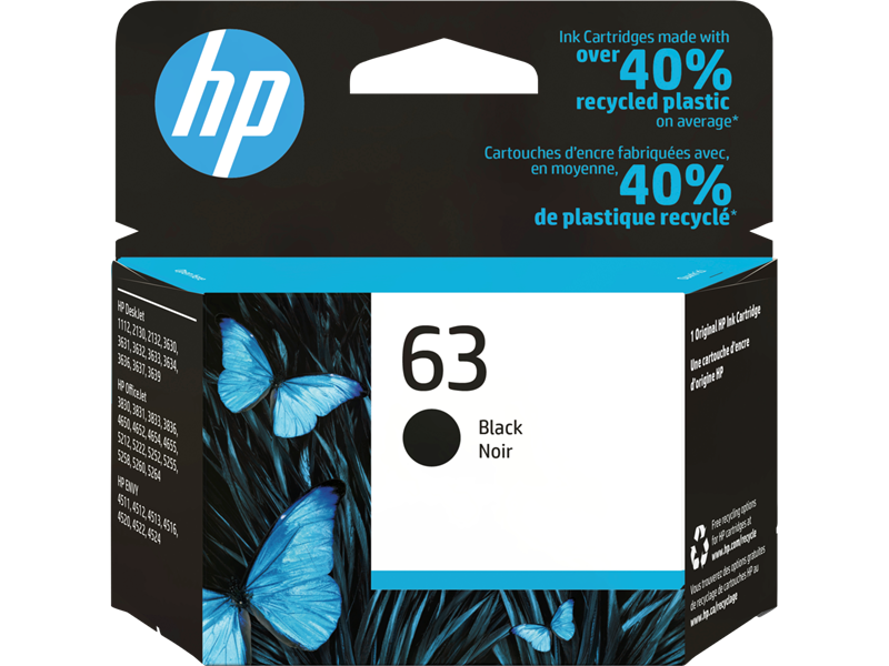 HP 63 Printer Ink (SKU 1236213484)