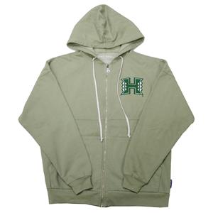 Spirit Jersey Hawai'i H Fullzip Puff Print Jacket