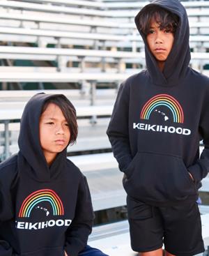 Youth Keikihood Logo Hoodie