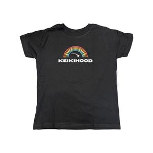 Toddler Keikihood Logo Rainbow Shirt