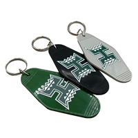 Vintage Style Motel H Keychain