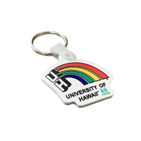 Keychain Retro Rainbow Soft