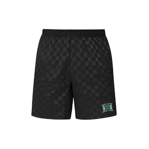 Lululemon Checkerboard Satin Gym Shorts 7"