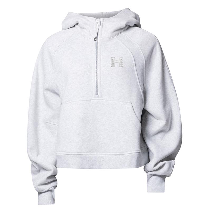 Hana*　0423 Lululemon Women's Scuba Oversized Half-Zip Tonal Hoodie