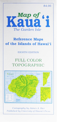 MAP OF KAUAI 8TH ED REFERENCE