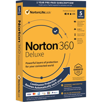 Norton 360 Deluxe - 1 Year Subscription