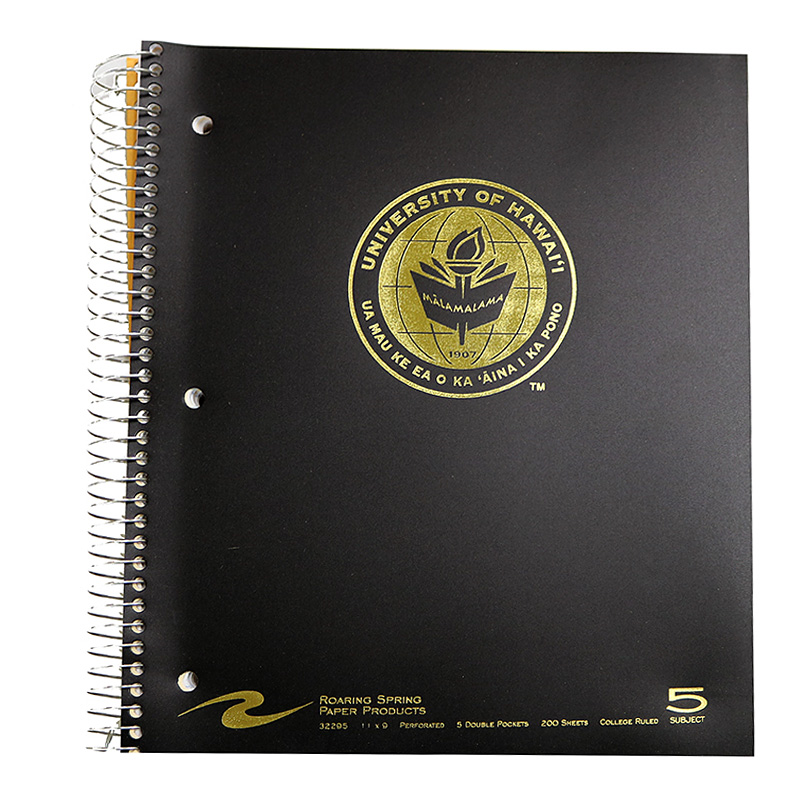 UH 5-Subject Seal Logo Notebook (SKU 1148336656)
