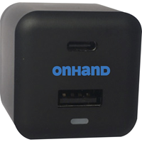 OnHand Dual USB & USB-C Power Adapter