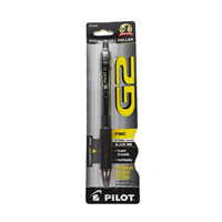 Pilot G2 Retractable Gel Ink Pen .7 Fine Black