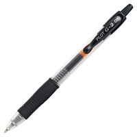 Pilot G2 Retractable Gel Ink Pen .5 Extra Fine Black