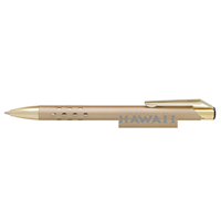 Pen Souvenir Armor Gold Kapa Hawai'i