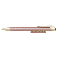 Pen Souvenir Armor Gold Kapa Hawai'i