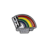 Lapel Pin Retro Rainbow