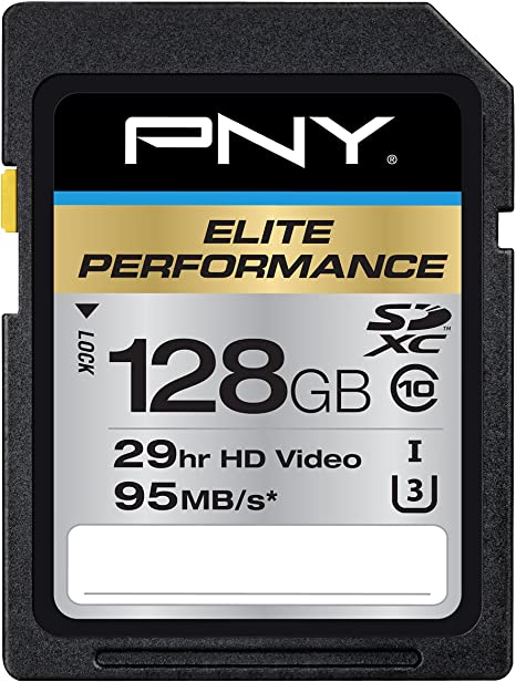 PNY 128GB SD Card (SKU 1237150183)