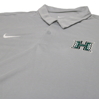 Nike Heathered H Logo Polo