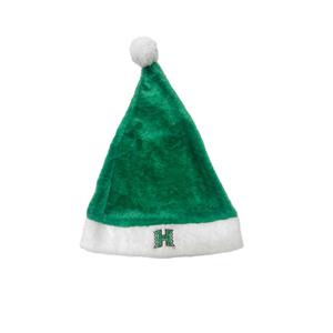 H Logo Plush Santa Hat