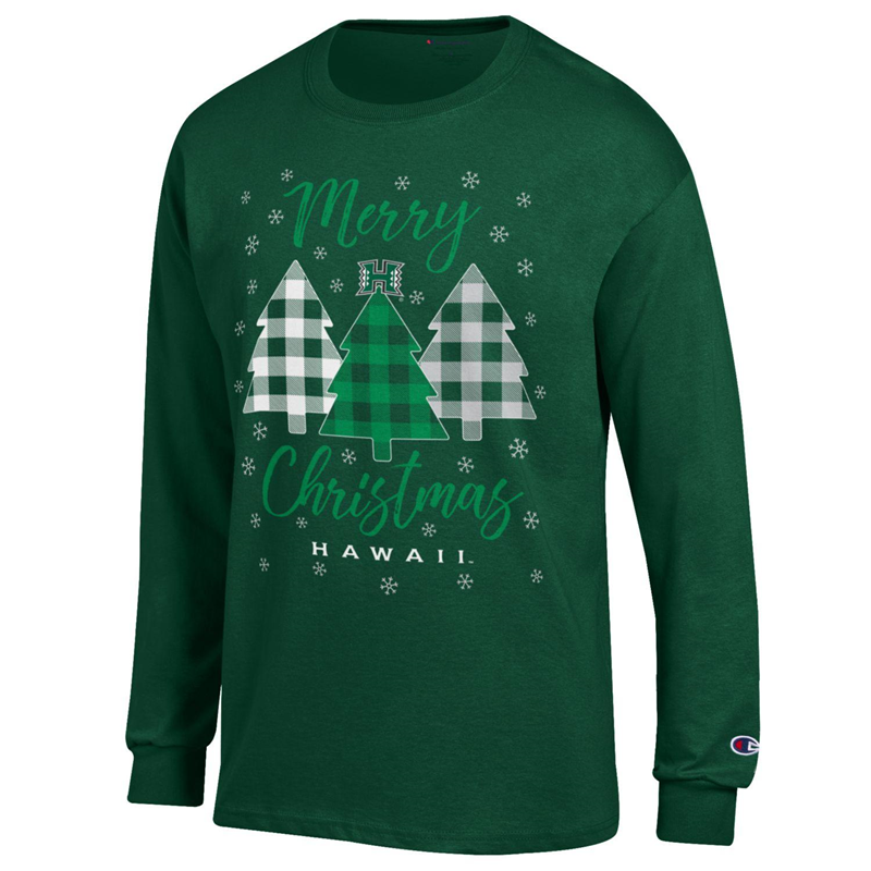 Christmas Ugly Sweater Trees Longsleeve Shirt (SKU 148463973)