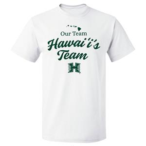 Freedom Wear Co. Our Team Hawai`i's Team Script Shirt