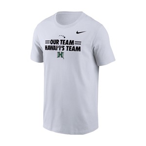 Nike H Logo Our Team Hawai`i's Team Motto Shirt