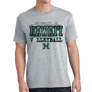 UH Volleyball Sketched Font Shirt