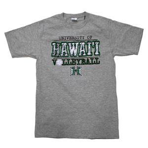 UH Volleyball Sketched Font Shirt
