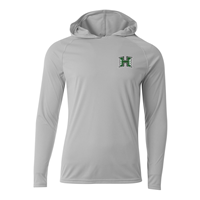Cooling Performance Long Sleeve Hooded H Logo Shirt