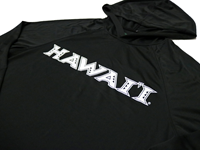 Cooling Performance Long Sleeve Hooded Hawai'i Shirt